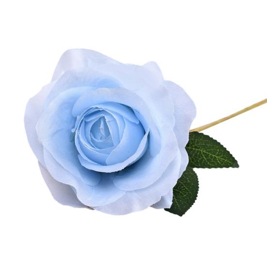 Искусственный цветок розы Реалистичная поддельная шелковая цветочная ветка Дом Офис Свадебная вечеринка Настольное украшение DIY Ваза Искусственный цветущий декор