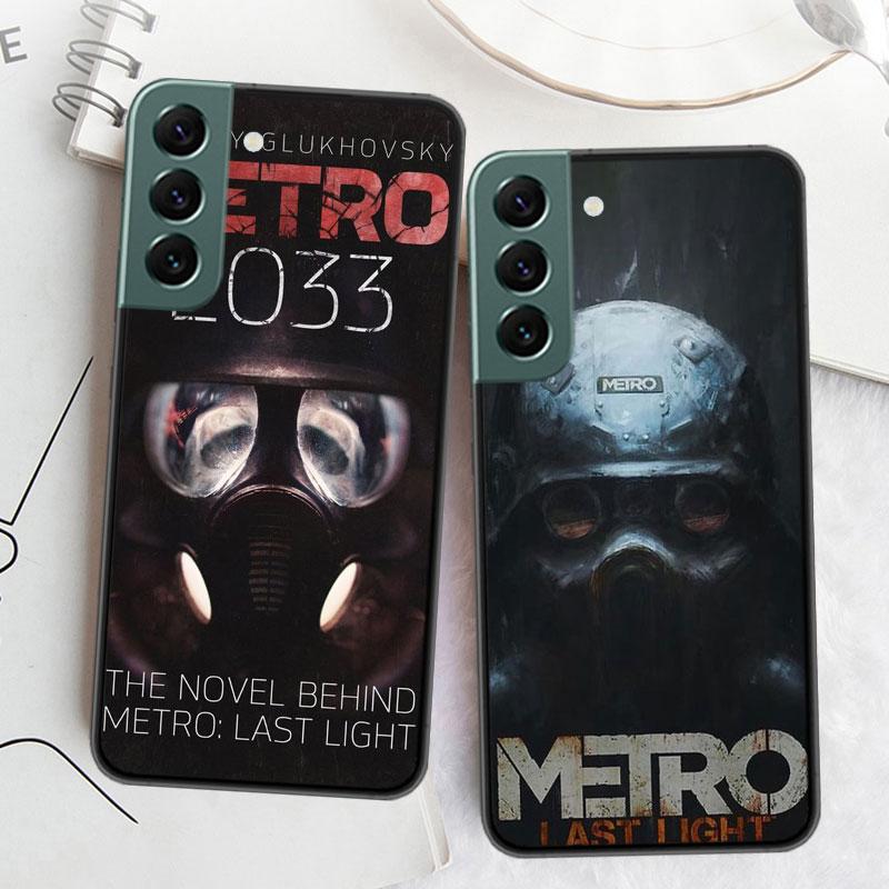 Телефон Metro 2033 для Samsung S25 Edge Galaxy S22 Ultra S21 S10 S9 Plus S20 S23 S24 FE Чехол S10E Покрытие Силиконовое Мягкое Coque Fundas