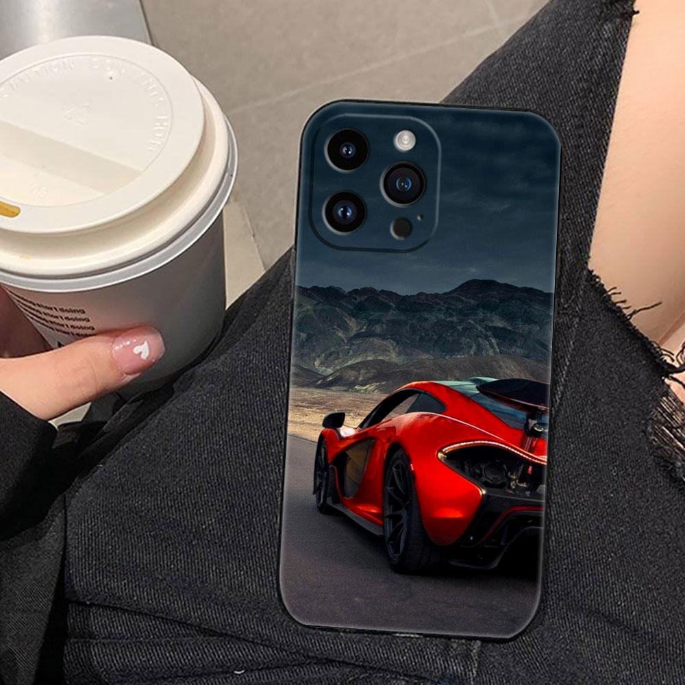 Чехол для телефона 'Мечта о спортивном автомобиле' Люкс Для iphone Apple 17 AIR 16E 16 15 14 13 12 11 Pro XR Max 8 7 Plus ТПУ Чехол Funda Оболочка