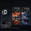 Спортивные C-Автомобили Мужские Мужчины Для iPhone 11,12,13,14,15,16,17,Pro,Max,Plus,E,Air,Mini Чехол для Телефона IMD Матовый Черный