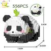 Mini Cute Panda Micro Building Blocks 3D Diamond Model Animals Bricks DIY City Construction Toys for Children Kids