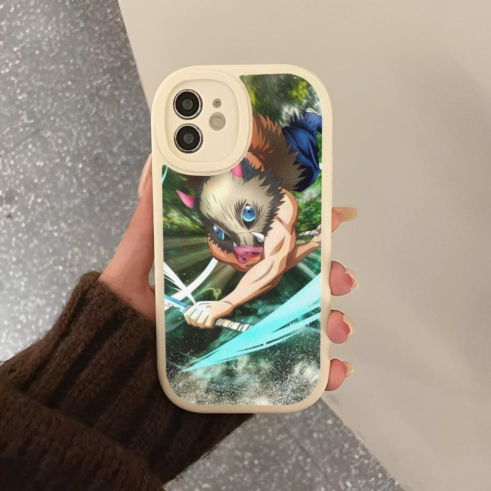 Inosuke Hashibira аниме чехол для телефона из твердой кожи для IPhone 14 13 12 Mini 11 14 Pro Max Xs X Xr 7 8 Plus 6 6s