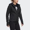 (WMNS) Женская толстовка adidas Training с капюшоном, азиатский размер, цвет 'Черный', GU2080