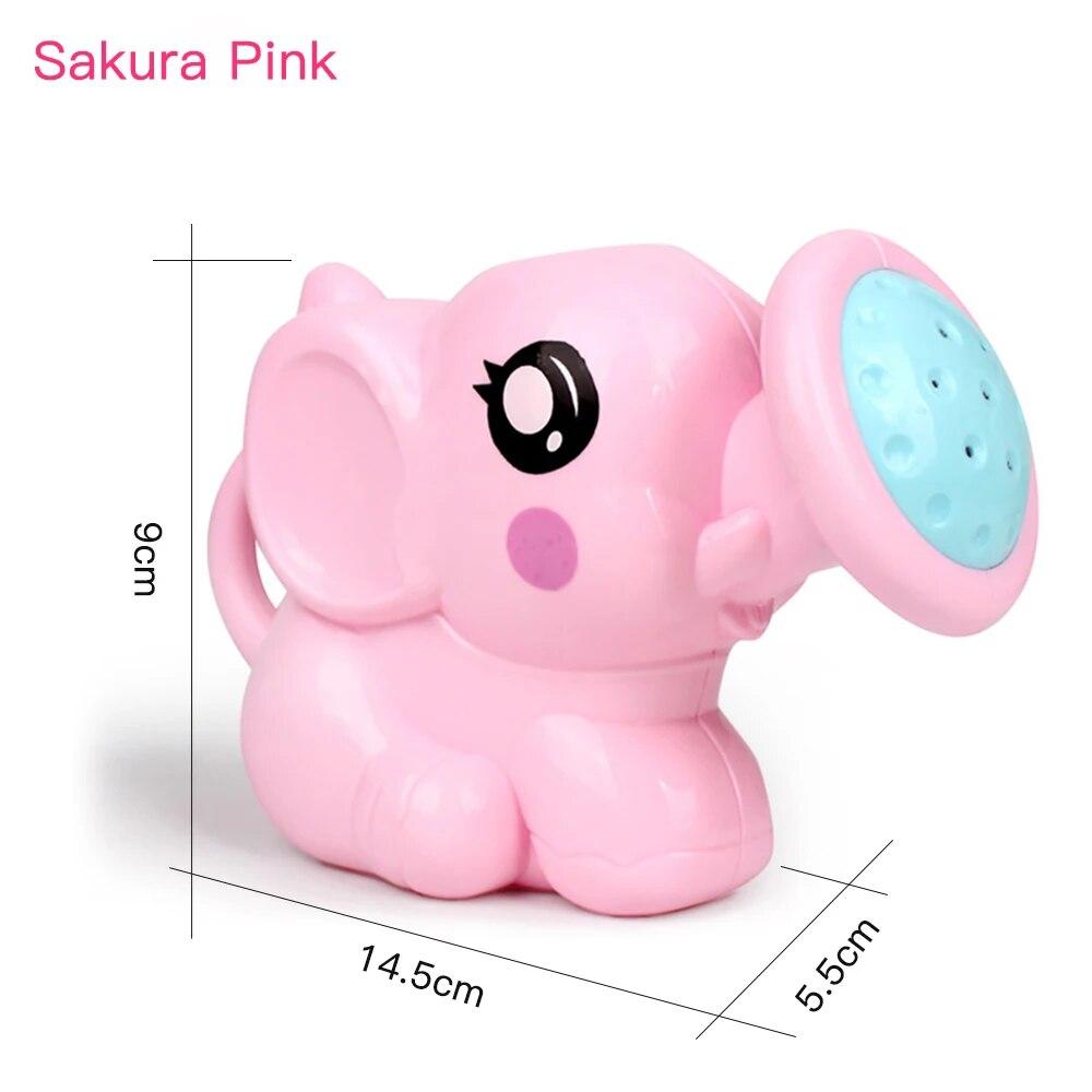 Детский слон, лейка, игрушка для ванны, мультяшный пластиковый чайник, инструмент для ванны и душа, детская игрушка для ванной комнаты для детей, летний разбрызгиватель для ванны