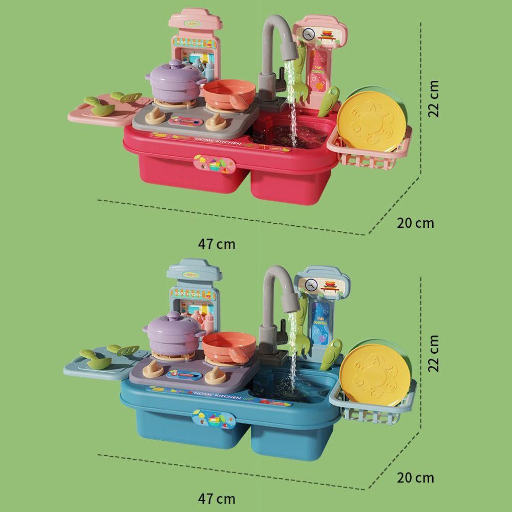 Play House Children's Dishwasher Toys Electric Mini Kitchen Set New Simulation Kitchen Toys