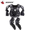 Мотоциклетная куртка SCOYCO, защитный жилет для мотокросса, защита груди, спины, гоночный жилет для мотокросса и защита колена для мотоцикла
