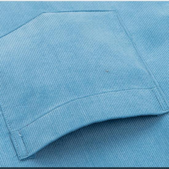 Вельветовая зимняя рубашка из 100% хлопка для мужчин, теплая, с длинными рукавами, стандартная посадка, легкая в уходе, удобная мужская офисная уличная одежда, однотонная