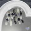 Wearing Armor Pure Handmade Manicure Finished Fake Nail Patch Dark Advanced Hand-painted Spider Nail Art
