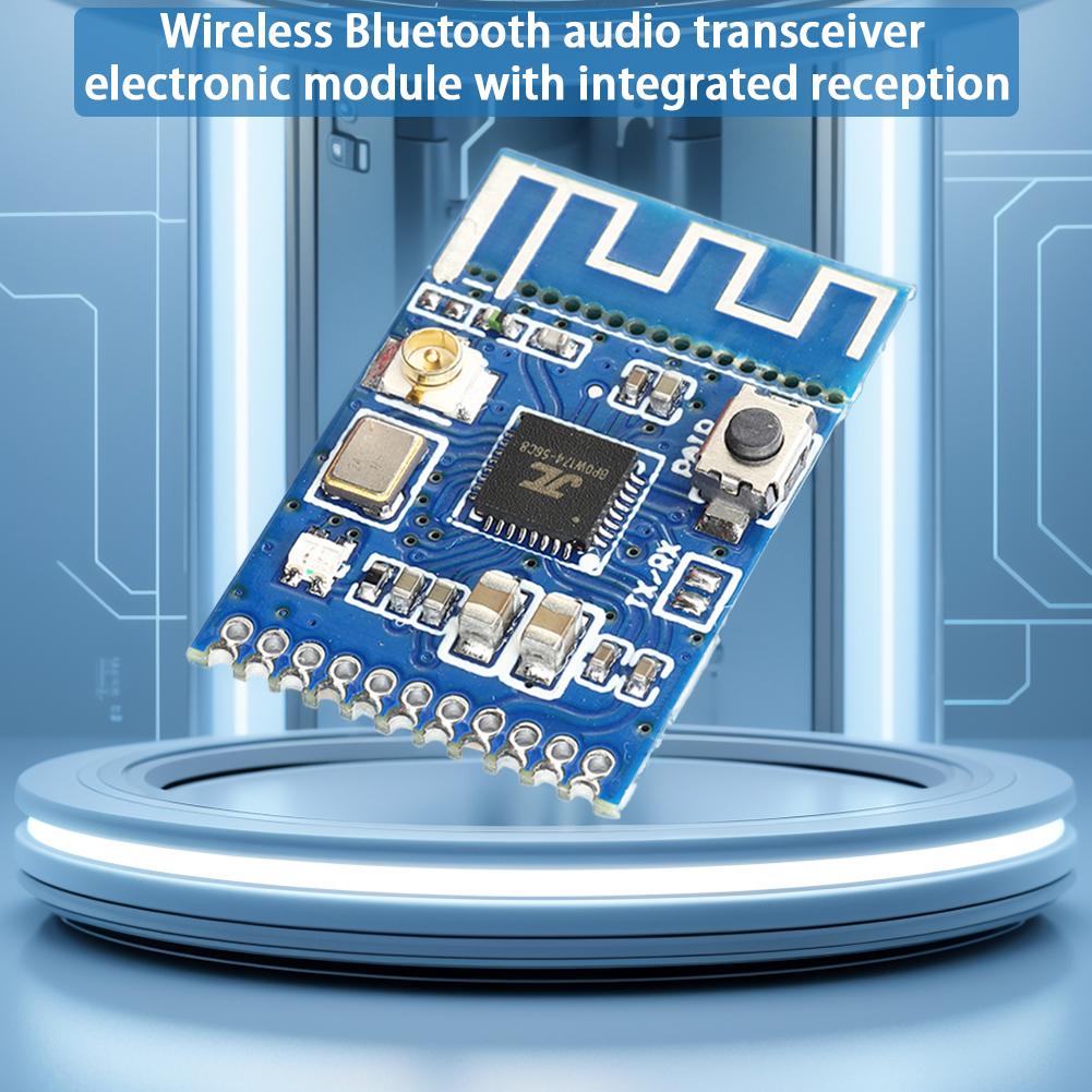 KCX_EMITER Модуль Bluetooth-совместимый 5.3 Модуль аудиопередатчика Стерео GFSK Трансивер Плата для наушников Стерео модуль