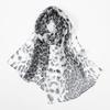 Classic Style Shawl Wrap Print Pattern Sun Protection Scarf New Chiffon Scarf  Fashion Accessory