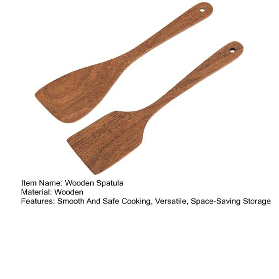 1/2 шт. Деревянные квадратные и диагональные лопатки для приготовления и помешивания, термостойкие кухонные инструменты для смешивания, гриля, подвесного хранения