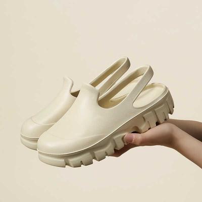 Женские сандалии на плоской подошве, водонепроницаемые и маслостойкие, обувь для поваров, высококачественная обувь для походов на открытом воздухе с мягкой подошвой, распродажа, обувь по низким ценам