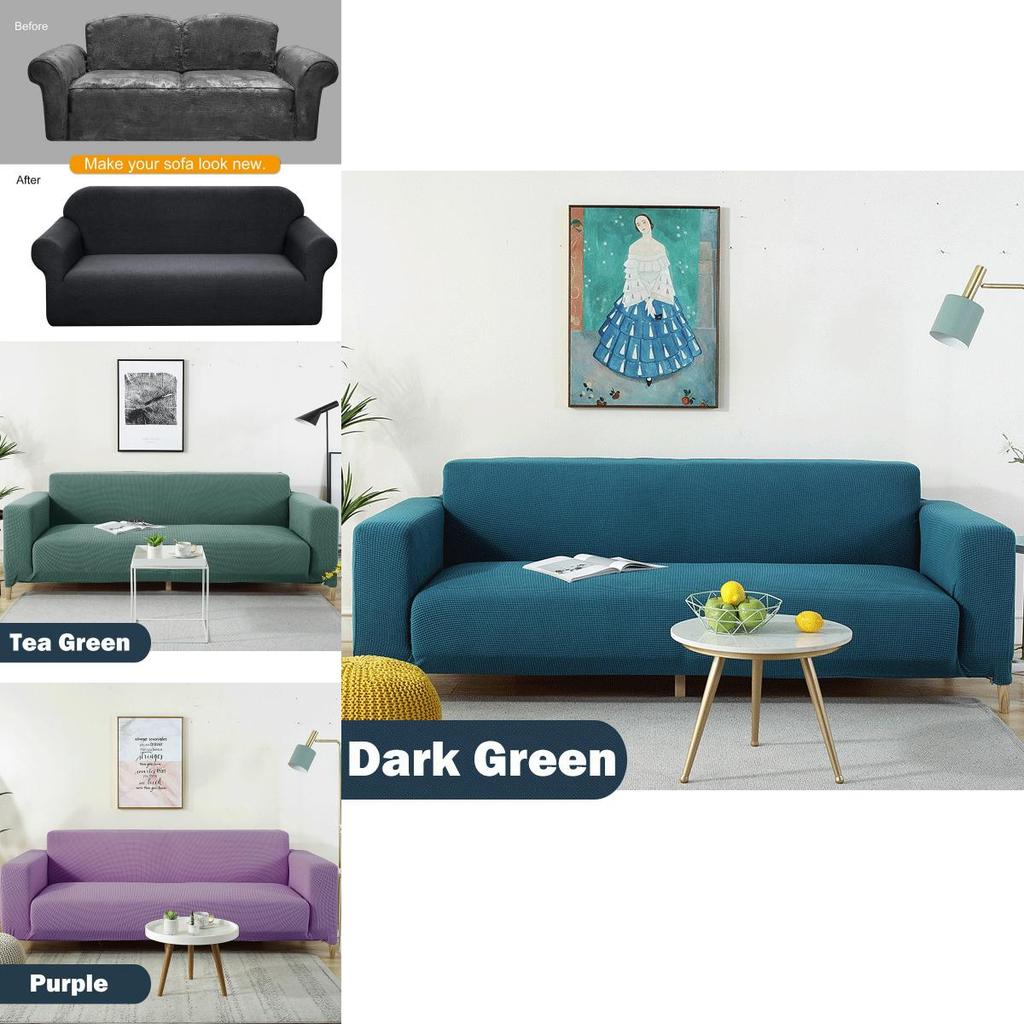 Premium Elastic Stretch Waterproof Sofa Covers For 1 To 4 Seater Furniture Protection
