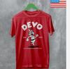 Devo группа КРАСНАЯ футболка Все размеры короткий рукав