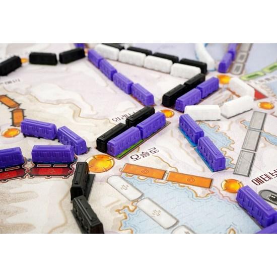 Ticket to Ride Nordic, популярная корейская игра