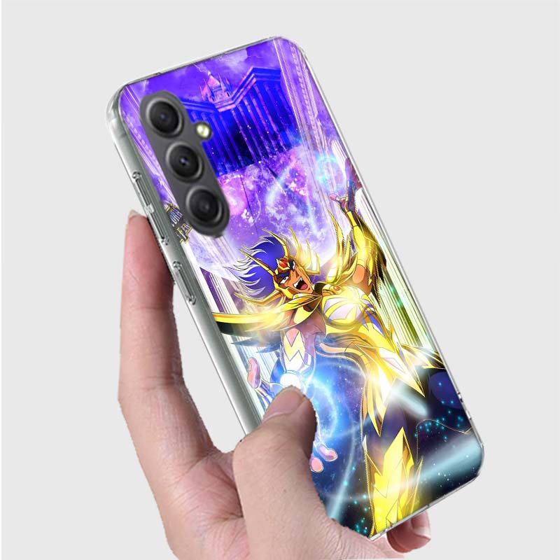 Saint Seiya Knights Of The Zodiac Phone Case for Samsung A16 A26 A36 A56 A17 A37 A57 A07 A06 A02S A03 A04S A05S Galaxy Note 20 1
