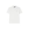 Heritage Series Solid Color Casual Knit Short Sleeve Polo Shirt Men Polo Shirts Cloud-Mushroom-White F11M428109FWT
