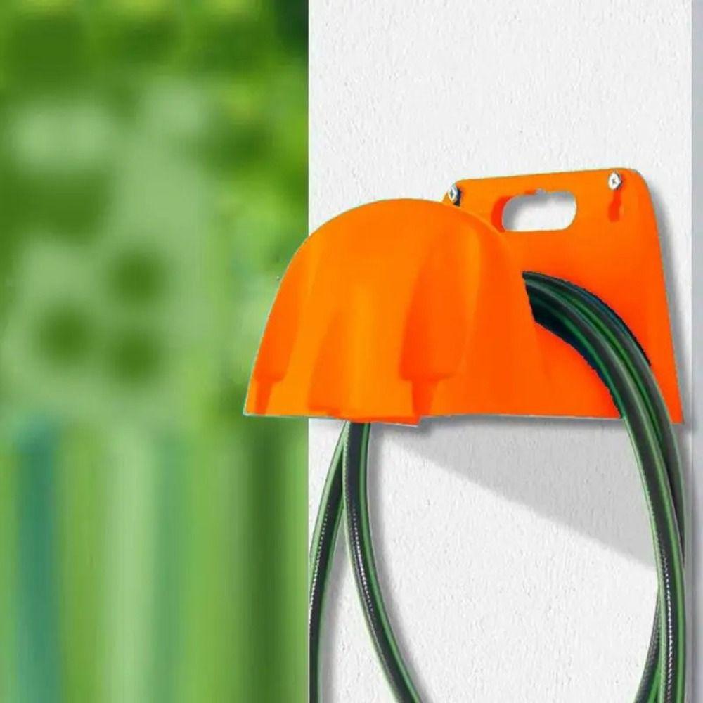 Garden Yard Wall-Mounted Water Pipe Rack Watering Organizer Hosepipe Hanger Household Pipe Holder