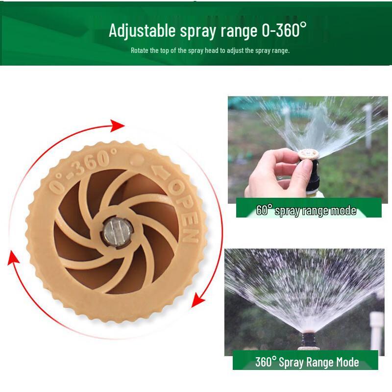 BlueBird Adjustable 360-Degree Automatic Lawn Sprinkler (2-Pack)