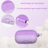For AirPods Pro 3 2025 Case Gradient Color Silicone Earphone Cases For AirPods Pro3 Generation TPU Cover Sleeve With Hook