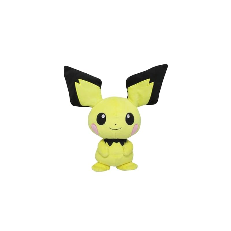 Sanei Boeki Pokemon ALL STAR COLLECTION Пичу (S) Мягкая игрушка Покемон PP25 Ш19 х Г9 х В21см