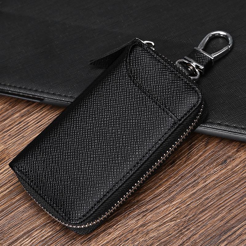 Высококачественные кошельки для ключей, кошелек для ключей на молнии, унисекс, автомобильные держатели для ключей, сумка для ключей с пряжкой, чехол, держатель для экономки