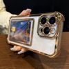 Мягкий ТПУ Кошелек Картхол Прозрачный Чехол Для Телефона Для Для Iphone 11 12 13 14 15 16 17 Pro Max Plus Air Прозрачный Бампер Задние Чехлы Обложка