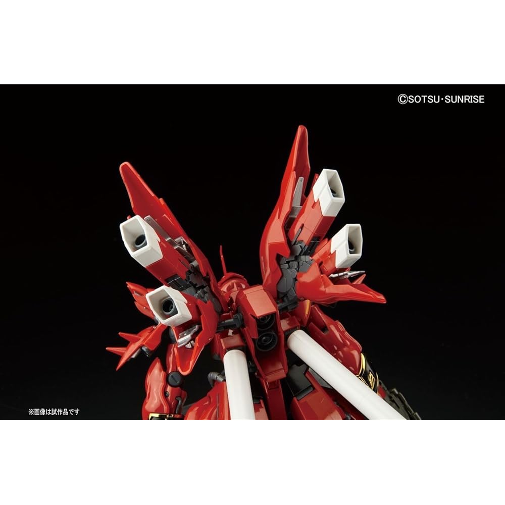 RG Gundam UC MSN-06S Sinanju 1/144 Масштаб Пластиковая Модель-Конструктор с Цветовой Кодировкой