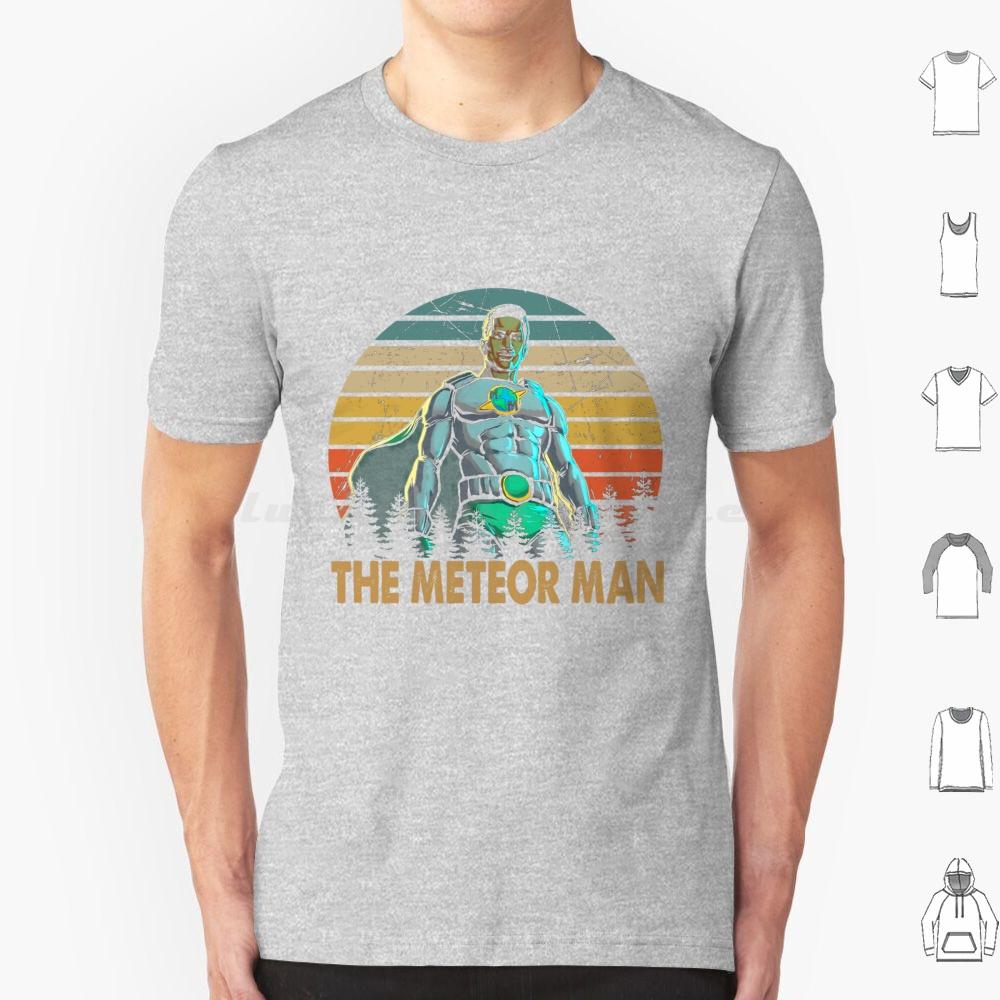 A Superhero Graphic Vintage Color T Shirt Cotton Men Women DIY Print The Meteor Man Comedy American Superhero Comedy Film