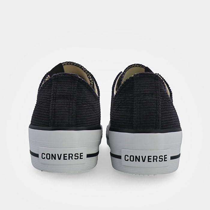 [Converse] NEXTAR110 PLTS CD OX Женские кроссовки на толстой подошве с низким верхом 38001400 Черный