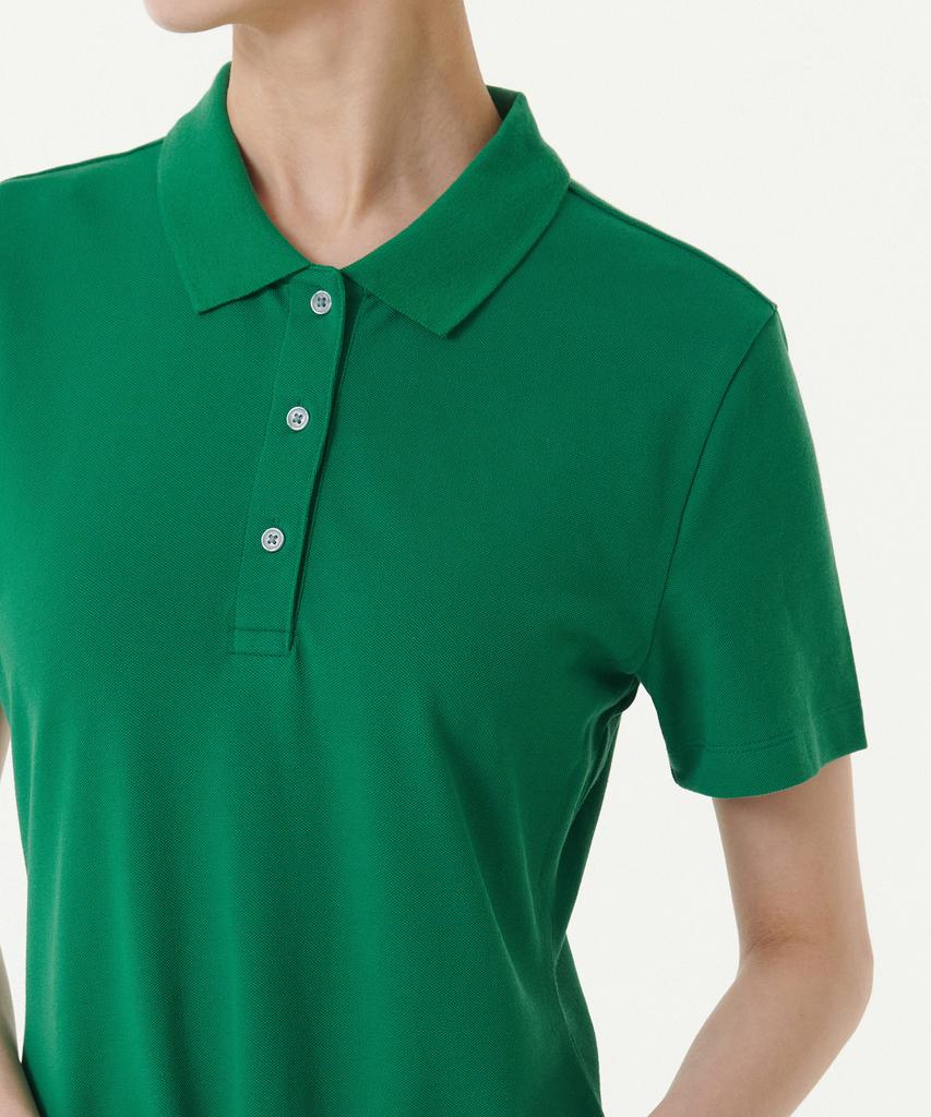 Musinsa Standard Woman [Cooltandard] Women'S Pique Polo Dress [Irish Green]