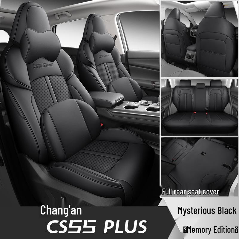 FL Sporty Leather Car Seat Covers for Changan CS55PLUS - Stylish All-Season Cushions