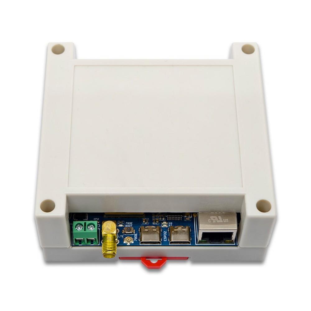 Промышленный контроллер ESP32 Edge Computing Ethernet WiFi BT 4G CAT.1 RS485 RS232 2 дискретных входа 2 дискретных выхода Реле CH340 Type-C/DC8-36V Питание