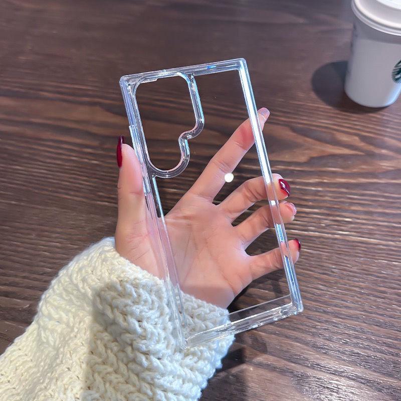 Samsung S25 Space Case for S24 Ultra - Drop-Proof Acrylic TPU Protective Cover