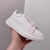 White Sneakers for Women Men Genuine Leather Fashion Ladies Casual Versatile Thick Sole Trainers Shoes