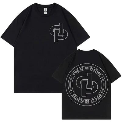 Футболка с надписью «Jul Album Merch» от французского рэпера Harajuku Hip Hop Pop Music Футболки с коротким рукавом Модные повседневные футболки большого размера Унисекс