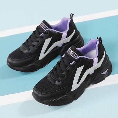 Женские кроссовки «папины кроссовки» весенне-осенние дышащие на платформе спортивные женские сетчатые повседневные кроссовки на мягкой подошве для путешествий легкие кроссовки для бега