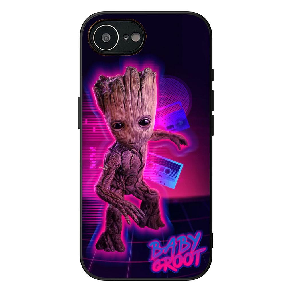 Для Samsung Galaxy A05 A06 A14 A50 A51 A52 A12 A13 A17 A70 A07 A25 A26 A56 A23 M53 Чехол Стражи Галактики Бэби G-Грут Марвел