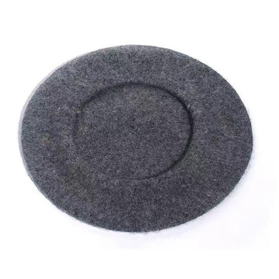 Женская беретная шляпа однотонная эластичная теплая мягкая шляпа художника осень-зима повседневная одежда для путешествий модный аксессуар