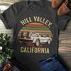 Hill Valley T-shirt, Back To The Future Shirt, Marty Mcfly, Hill Valley, Classic Men Women Tees Tops Harajuku Streetwear