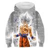 Толстовки Dragon Ball Z 2025 Детские Толстовки Гоку Одежда для Малышей Мальчиков на Осень Новая Детская Одежда Детские Толстовки Вегета 3D Толстовка