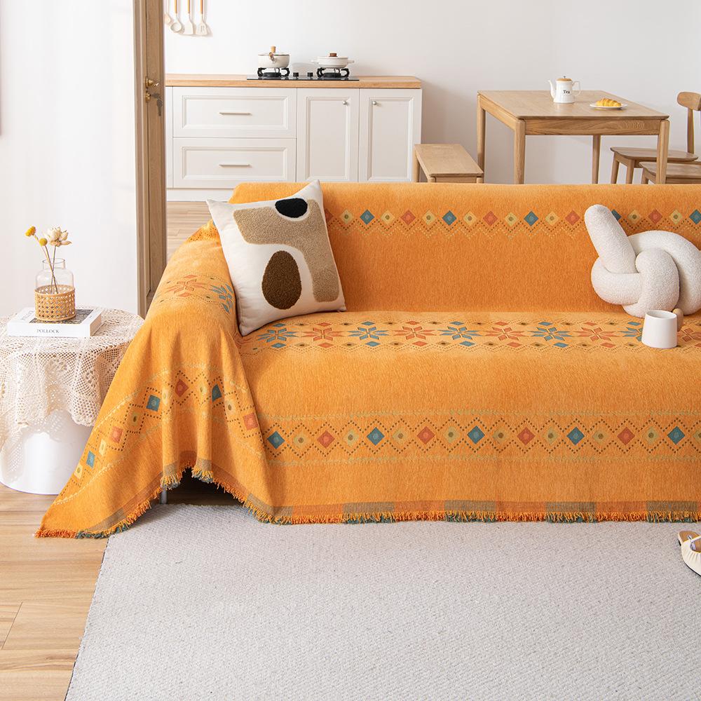 1 шт. Чехол для дивана, устойчивый к царапинам от кошек, полотенце для мебели, одеяло для гостиной, универсальное для всех сезонов, нескользящая подушка для дивана