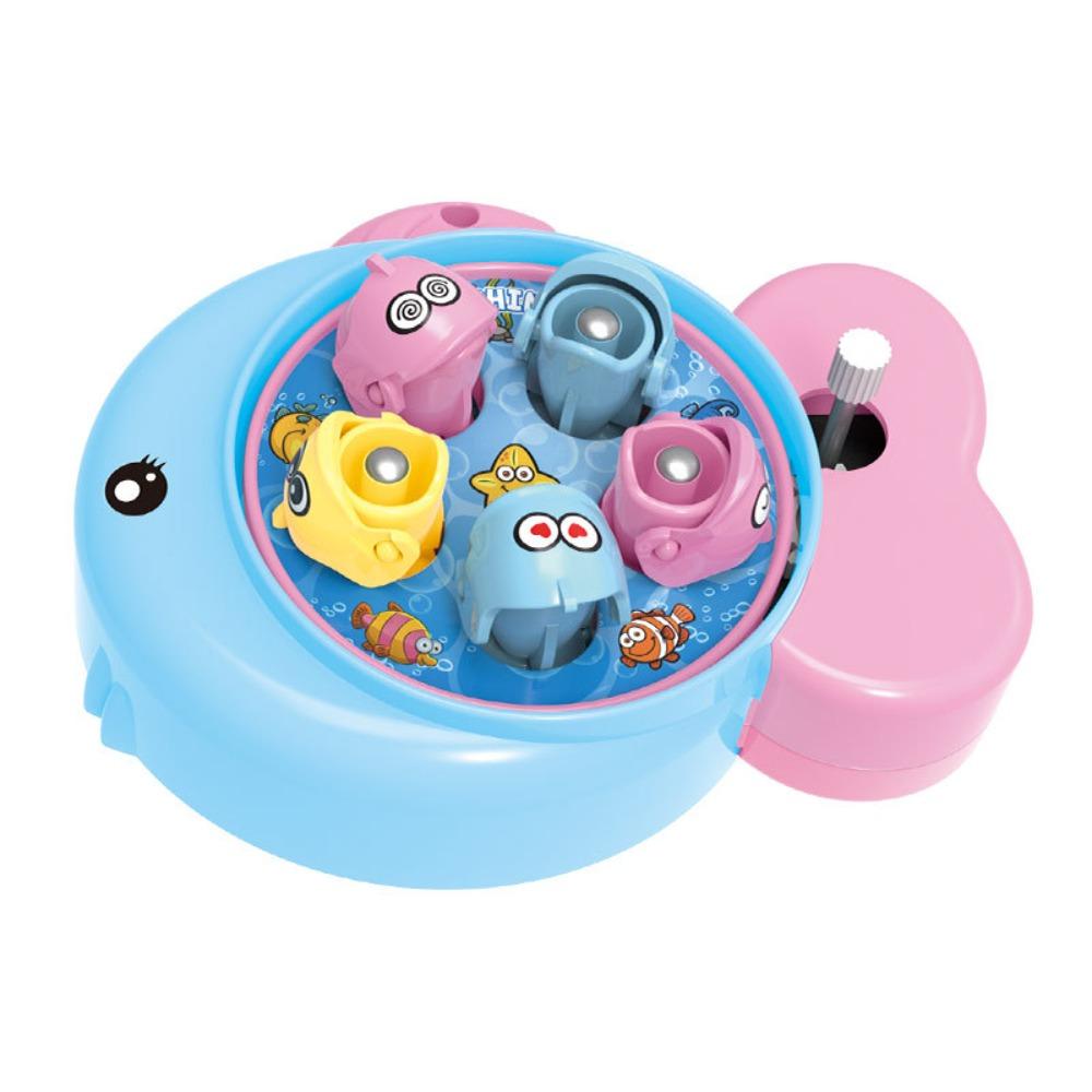 Магнитная Водная Игрушка Заводная Цепочка Игрушки Удочка Интерактивные Игрушки для Рыбалки Родитель-ребенок