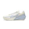 Li Ning Амортизирующие Скользкие Устойчивые к истиранию Дышащие Упругие Сцепление Низкие Баскетбольные кроссовки Мужские Бело-синие ABPV013-3