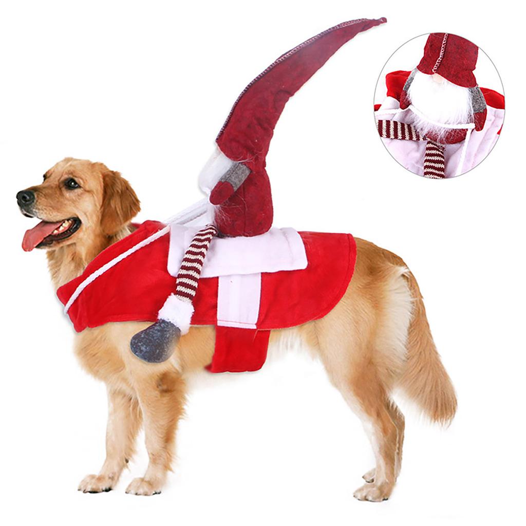 Pet Clothes Christmas Funny Clothes Cloak Dress Cloak Coat Dog Cloak
