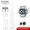 Для Swatch SVGK403 SVGK407 SVGB400 SVGB402 SVGB408 Ремешок для часов из натуральной кожи 22 мм Мужской Браслет Ремешок Аксессуары