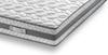 Set of 2 Memory Foam Mattresses 60 Kg-m3 90x190 X 21 Cm Very Firm - 7 Comfort Zones - Aertech+ Core 35 Kg-m3 HR Latest Generation