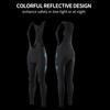 WOSAWE зимние женские термофлисовые велосипедные нагрудники, 5D гелевые подушечки, велосипедные длинные брюки