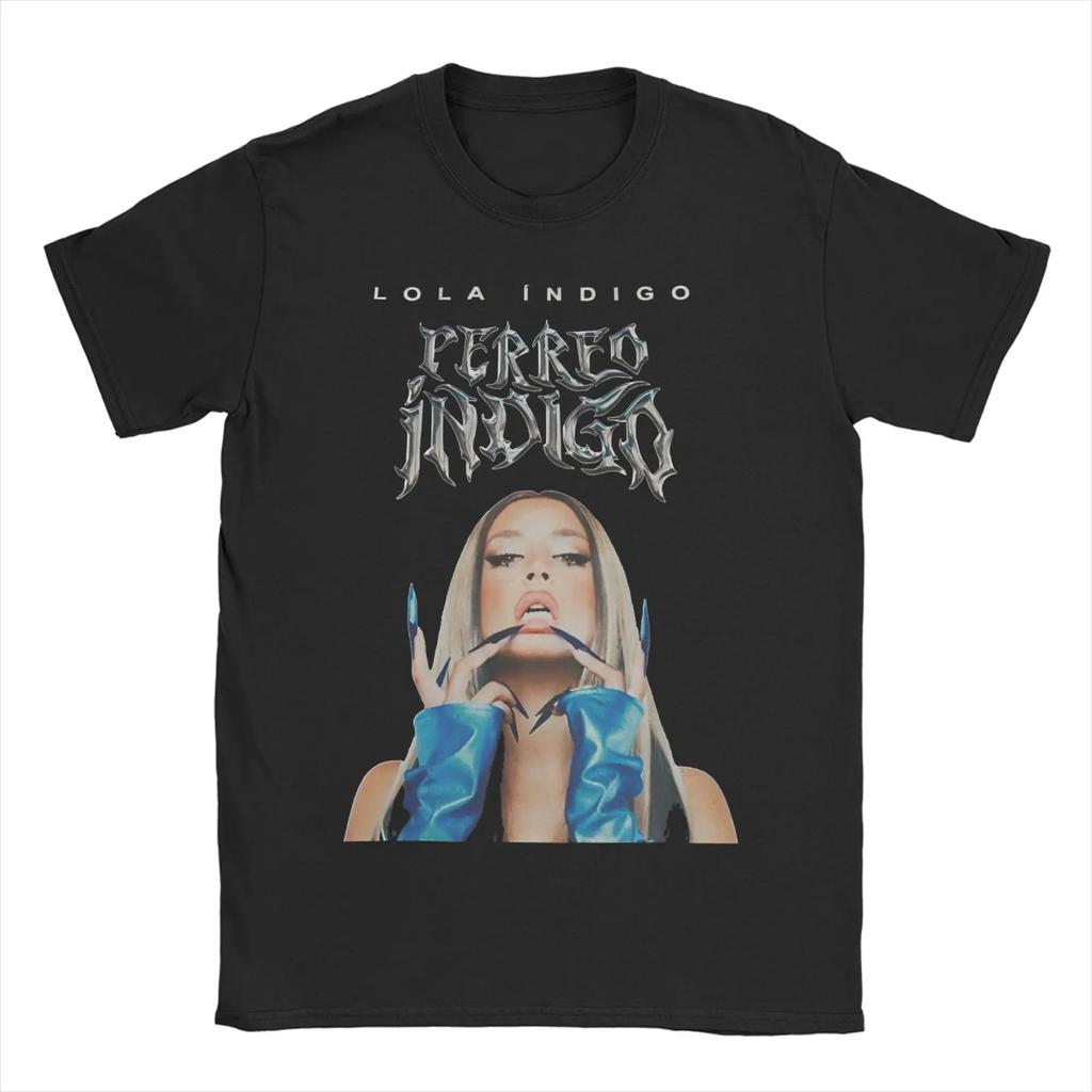 Lola 2025 Indigo Tour Merch T Shirt Men and Women Cotton Humorous T-Shirt Summer Singer Tee Short Sleeve Tops Plus Size Clothing