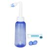 300ml Neti Pot Sinus Rinse Bottle Kit with 40 Salt Packets Nose Wash Cleaner Pressure Irrigation Neti Pot for Kids Adults